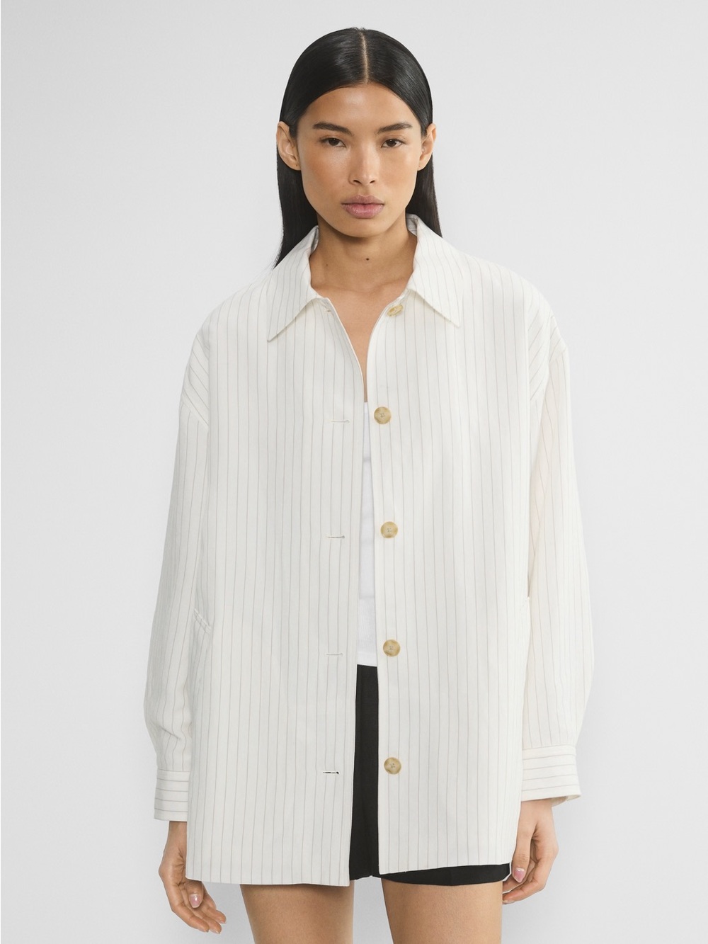 Wilfred Aritzia CruiseLinen Merchant Jacket Size 6  NWT